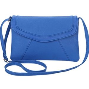 Vintage Faux-Leather Cross-Body Bag